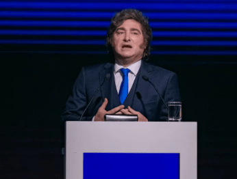 Milei admitió que la inflación de marzo fue&nbsp;negativa