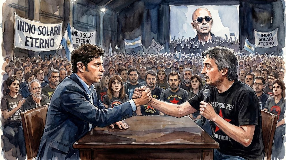 Señales de distensión entre Kicillof y Máximo tras un contacto&nbsp;obligado